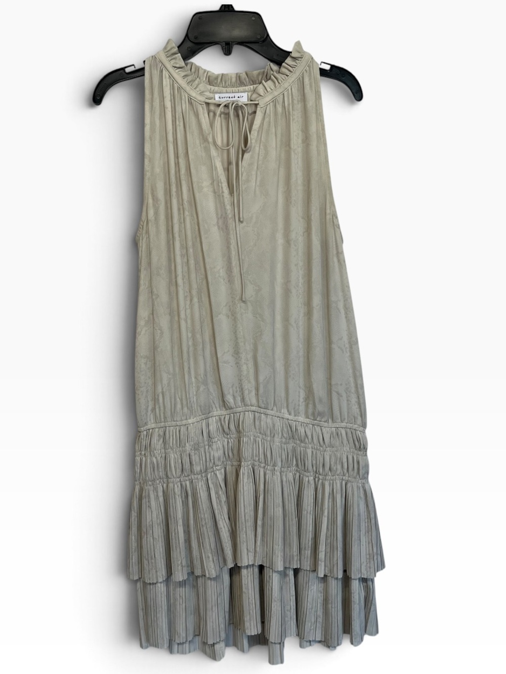 CURRENT AIR | Cara Sleeveless Pleated Mini Dress S